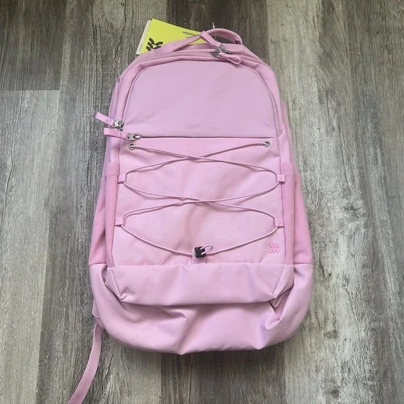 21L Sporty Backpack - All In Motion Pink: Water-Resistant, School Ready - Picture 2 of 6